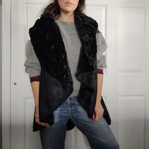 Sophia James Faux Fur Vest